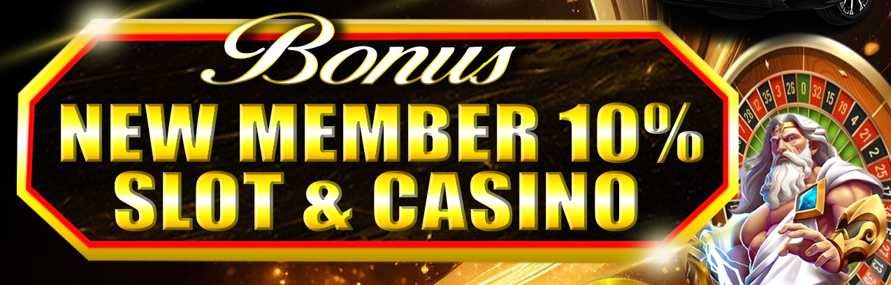 BONUS NEW MEMBER 10%